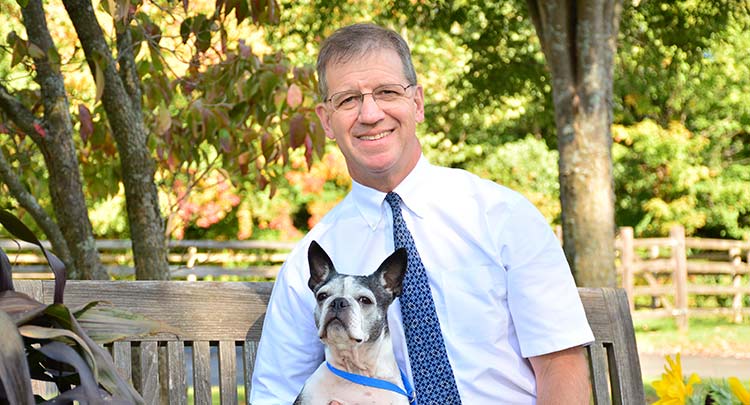 Dr. Groshek at Salmon Brook Veterinary Hospital